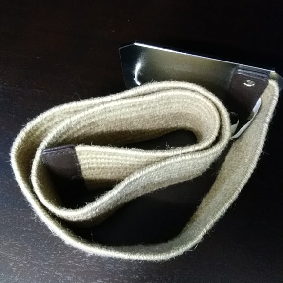 Chico's Linen And Leather Belt - Picture 5 of 9